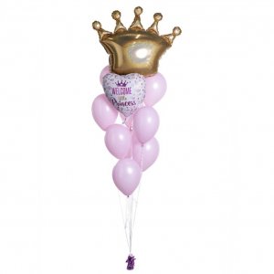 Ballonstrau - Willkommen, kleine Prinzessin