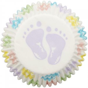 Muffinformen - Babyfe - Pastell - 75er-Pack