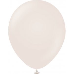 Luftballons einfarbig - Premium 45 cm - Weier Sand